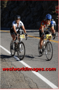 Carson's Pass- 200 feet to go!! We made it!